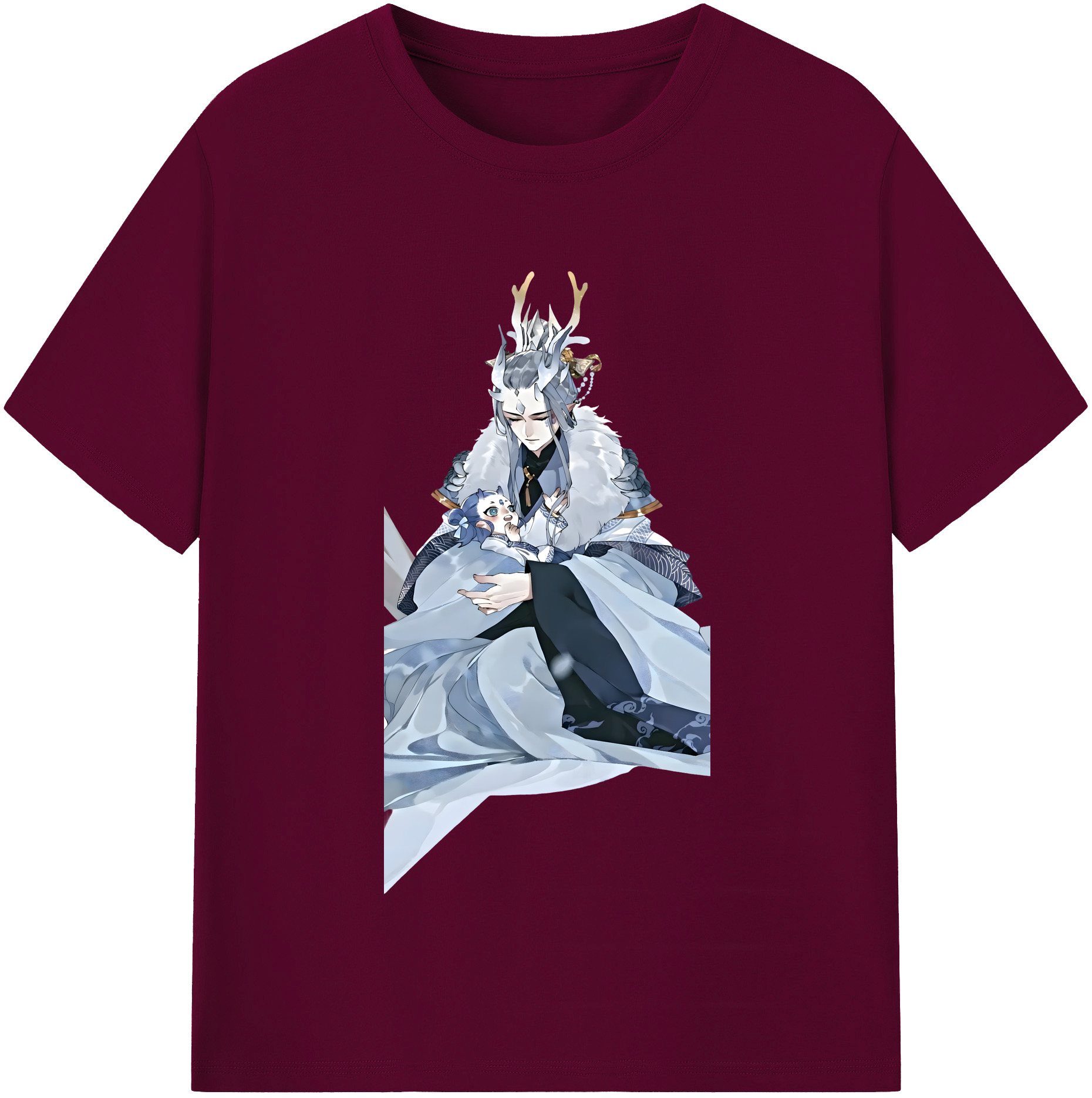 （画像用） Ne Zha 2 ナタ 魔童の大暴れ レディースカジュアルプリントTシャツ（綿100％）